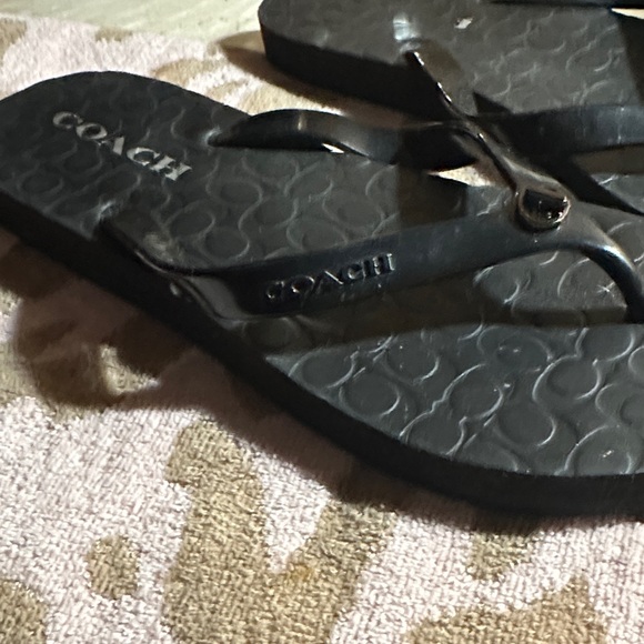 Coach Black Sandals for Women - Picture 3 of 4